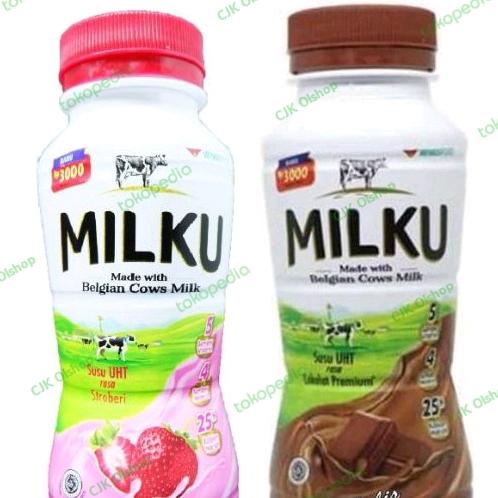 Gambar Milku Susu UHT Strawbery Coklat 200 ml dari Toko RiskyBarokah2 undefined Tokopedia