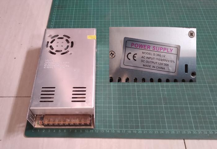 Gambar Power Supply Jaring switching smps 12V 30 Ampere - 30 Ampere dari MotorSecond undefined Tokopedia