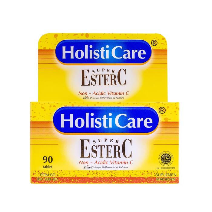 Gambar ester c 90 tablet holisticare dari theventures undefined Tokopedia