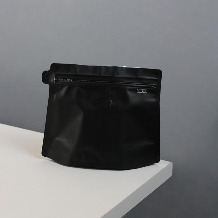 Gambar Packaging Kopi 250g Valve Katup - Standing Pouch Coffee Bag 250 gram - Hitam dari Conalli undefined Tokopedia