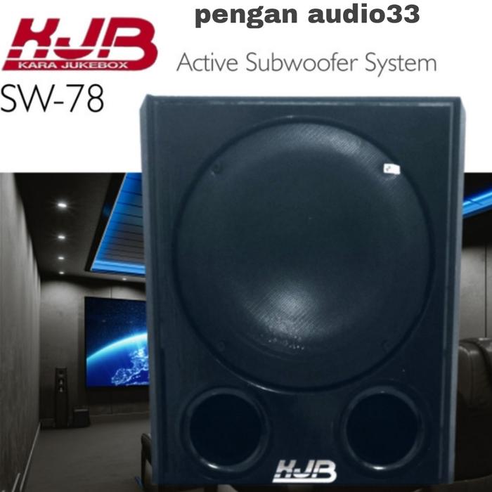 Gambar KJB SW-78 SW78 12" Active subwoofer system dari pengan audio33 undefined Tokopedia