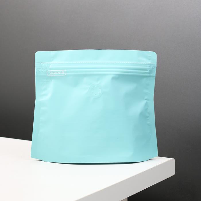 Gambar Standing Pouch Coffee Bag 500g Kemasan Kopi Coffee Bean Bag Klip Valve - Biru dari Conalli undefined Tokopedia