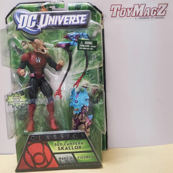 Gambar Action Figure DC Universe Green Lantern Wave 2 set complete isi 8 - Skallox dari Toymagz undefined Tokopedia