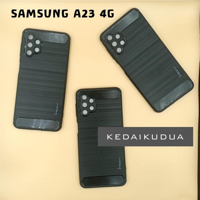 Gambar SAMSUNG A23 4G Case Casing SLIM FIT SOFTCASE Silikon Pelindung Camera - Hitam dari Kedaikudua Kota Administrasi Jakarta Barat Tokopedia