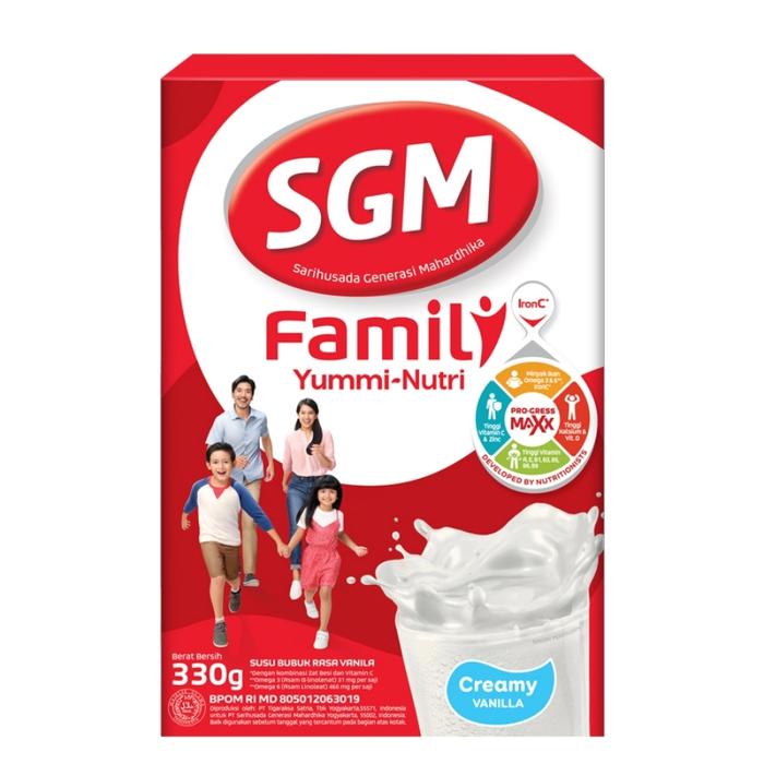 Gambar SGM Family Yummi-Nutri Susu Bubuk Vanilla Box 330 g dari Nanatsutsurugi undefined Tokopedia
