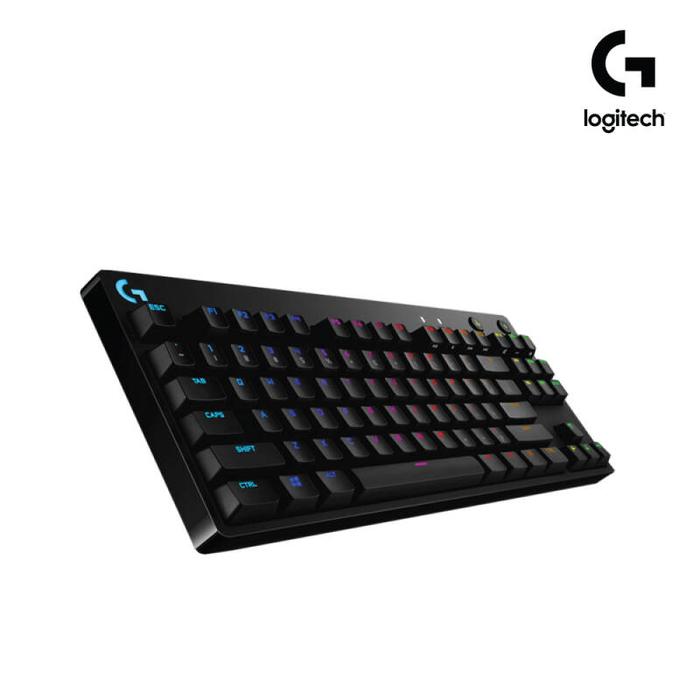 Gambar Logitech G PRO GX BLUE & G PRO X CLICKY Mechanical Gaming Keyboard - G PRO dari Smart Media Computer undefined Tokopedia