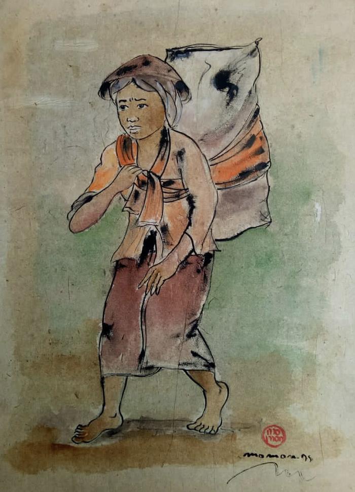 Gambar Lukisan karya momon original - 1 dari Khans gallery undefined Tokopedia