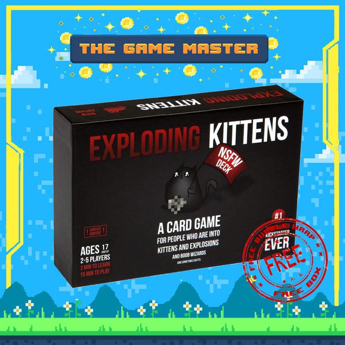 Gambar EXPLODING KITTEN IMPLODING KITTEN Board Card Game - NSFW dari The GameMaster undefined Tokopedia