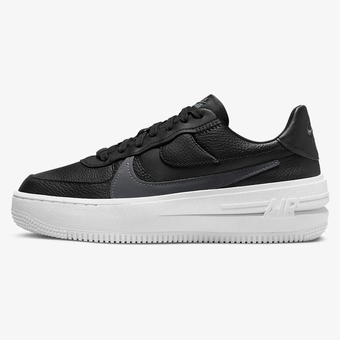Jual NIKE AIR FORCE PLATFORM BLACK WHITE ANTHRACITE