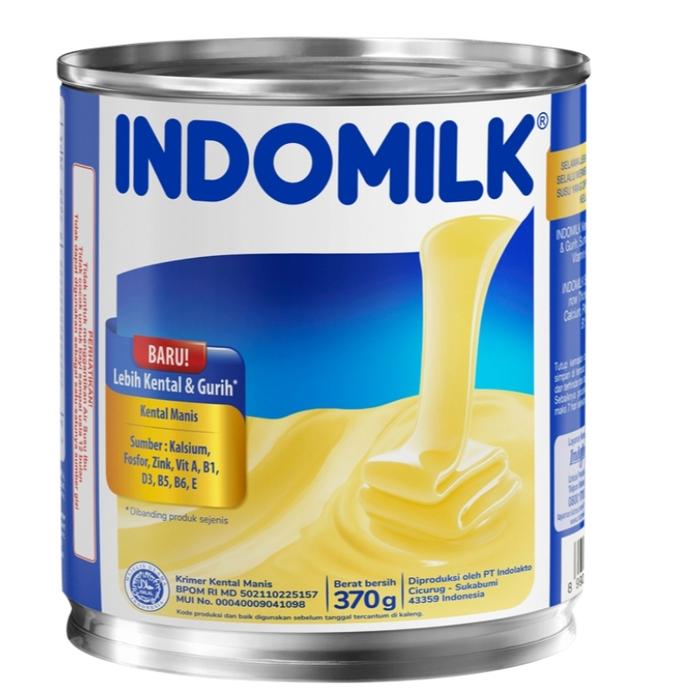 Gambar indomilk kaleng 370gr putih coklat kental manis TERMURAH PROMO WIB dari shimmyku undefined Tokopedia