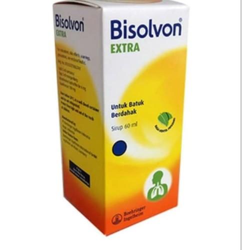 Gambar Bisolvon Extra Syrup Botol / Obat Batuk Berdahak Dewasa - 60 ml dari Apotek Promedika Mitra Farma undefined Tokopedia