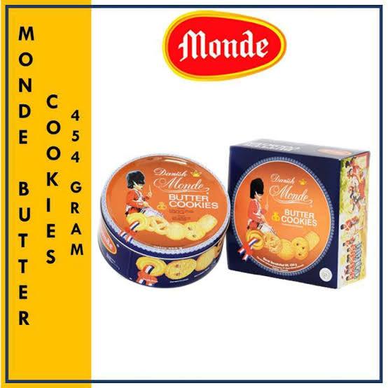 Gambar MONDE butter cookies 454gr 908gr biskuit kue kaleng enak aneka ragam - 454 GR dari Edelweiss Corner undefined Tokopedia