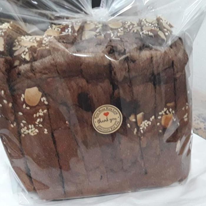 Gambar Roti Tawar Diet CHOCO ALMOND dari NonaLee Store undefined Tokopedia