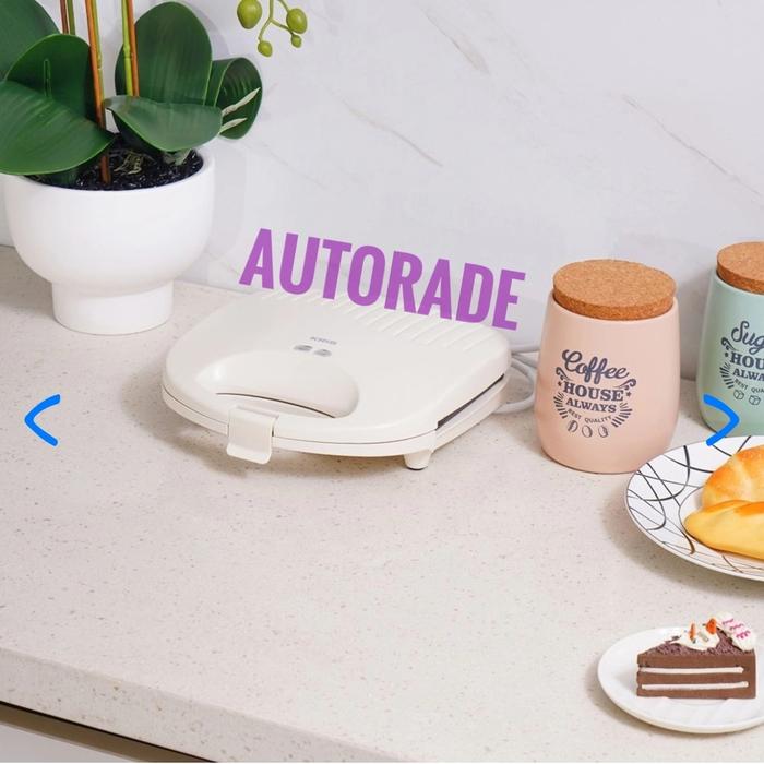 Gambar Toaster Sandwich Maker Kris ORIGINAL Panggang Pemanggang Roti - Putih dari Autotrade undefined Tokopedia