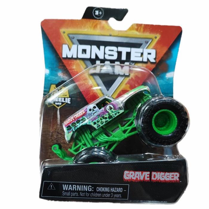 Gambar mMonster Jam Jump Wheelie Batman Superman - Grave Digger dari KSM bersaudara undefined Tokopedia
