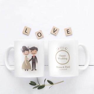 Gambar Mug Couple Free Design Free Buble Wrap - DRSAIN 1 dari aeri galeri undefined Tokopedia