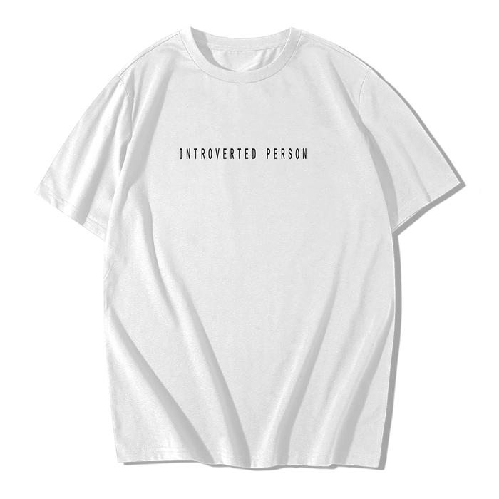 Gambar BAJU/T-SHIRT/KAOS DISTRO MURAH PRIA WANITA PERSON COMBET30S - Putih, S dari UBAID_COLLECTION undefined Tokopedia