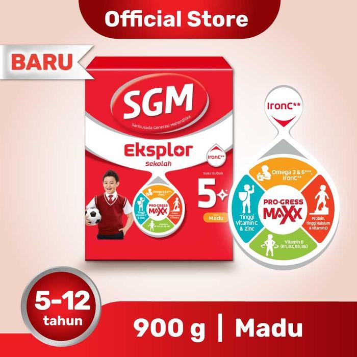 Gambar SGM 5+ Madu 900 gr Susu Formula dari Toko Oneway - Cabang undefined Tokopedia