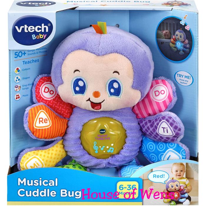 Gambar VTECH MUSICAL CUDDLE BUG ORIGINAL - MAINAN EDUKASI ANAK dari HOUSE OF WENS undefined Tokopedia