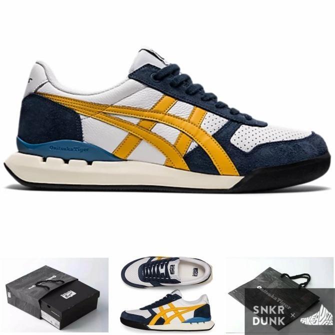 Jual Sepatu Onitsuka Tiger Ultimate 81 Ex White Navy 37