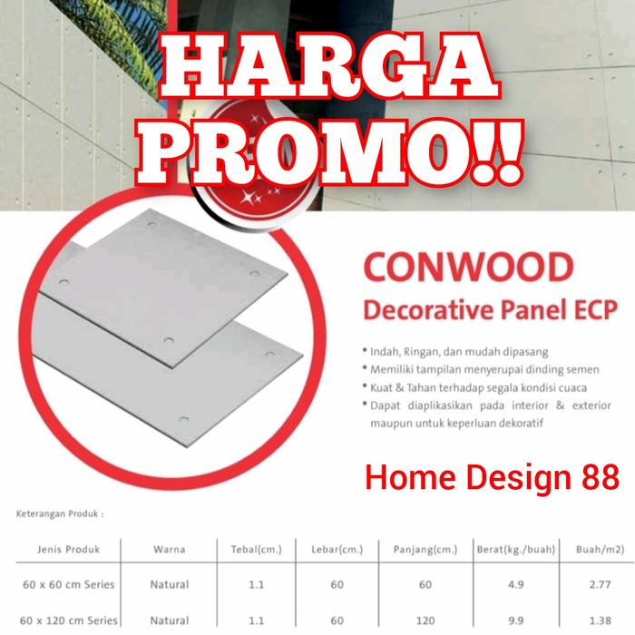 Ecp Panel Jual Conwood ECP Board / Panel - Board 60x120 cm - Jakarta Selatan ...