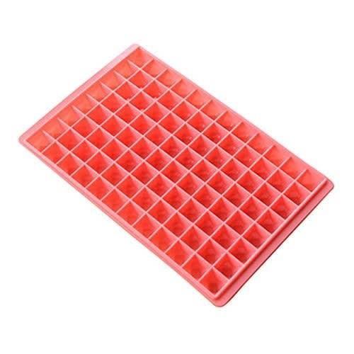 Gambar Cetakan Es Batu Kubus Kotak Diamon Jelly Agar Ice Cube Tray (96 Grid) - Merah dari Home Decor Zega undefined Tokopedia