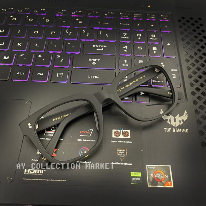 Gambar Frame Kacamata Pria Moscot Zayde Authentic Highest Grade - Black Doff dari AY-COLLECTION MARKET undefined Tokopedia