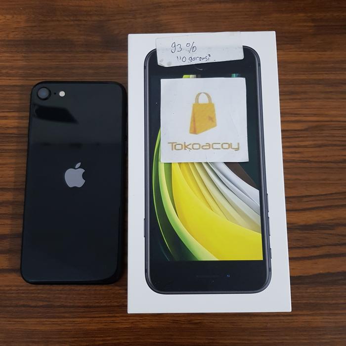 Gambar iPhone SE 2020 64GB Resmi Ibox Fullset dari Tokoacoy Official_NEW undefined Tokopedia