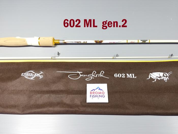 Gambar Joran RELIX NUSANTARA JANGKRIK 6-14 lbs 602 ML / 180 602ML dari BROMO FISHING undefined Tokopedia