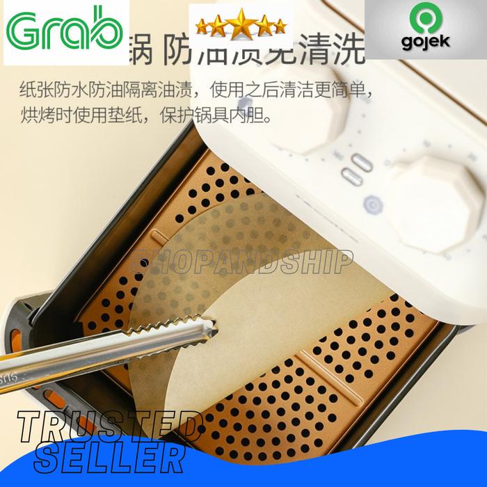 Gambar Air Fryer Disposable Silicone Liner, Air Fryer Parchment Silicone - 50 PCS dari Shopandshipofficial undefined Tokopedia