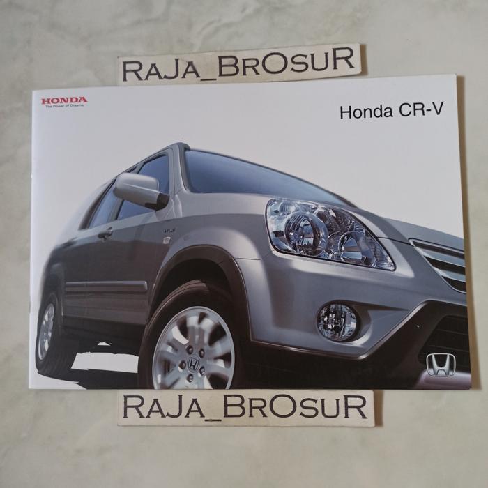 Jual Poster brosur katalog booklet Honda CRV 2005 Kab. Langkat