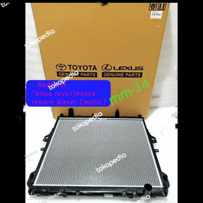 Jual radiator assy innova reborn hilux revo diasel matic merk denso ori ...