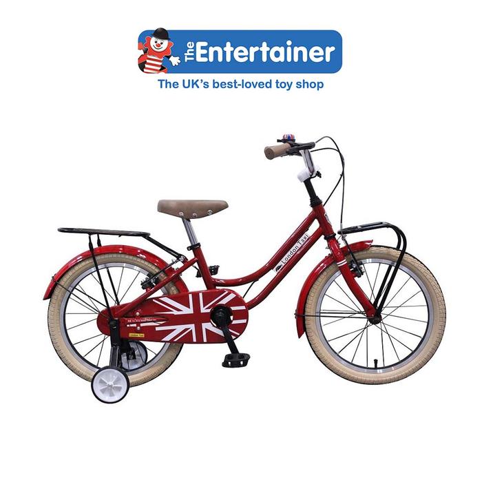 London Taxi Kids 18inch Red - Sepeda 