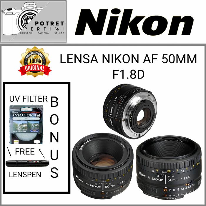 Jual LENSA NIKON AF 50MM LENSA KAMERA NIKON AF 50MM