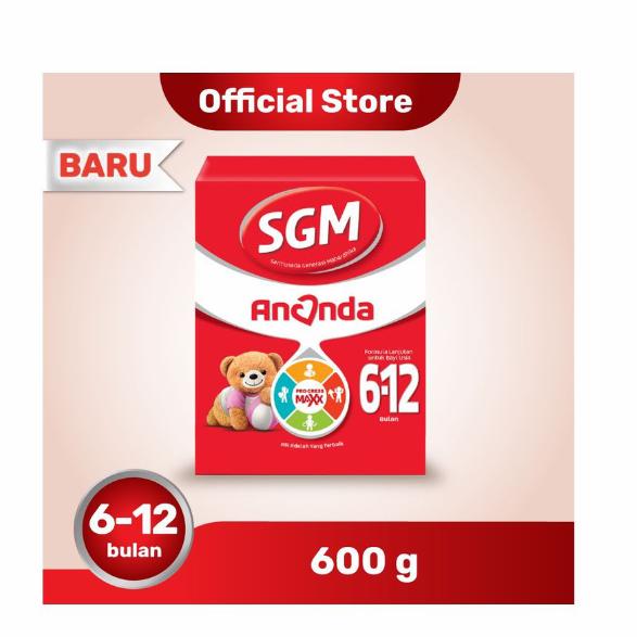 Gambar Sgm Ananda 6-12 Bulan Susu Formula 600Gr dari Artha Mart undefined Tokopedia