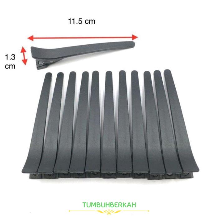 Gambar Jepit Bebek Hitam Isi 12Pcs Jepitan Rambut Doff Hitam Jepit Salon dari its Tumbuh Berkah undefined Tokopedia