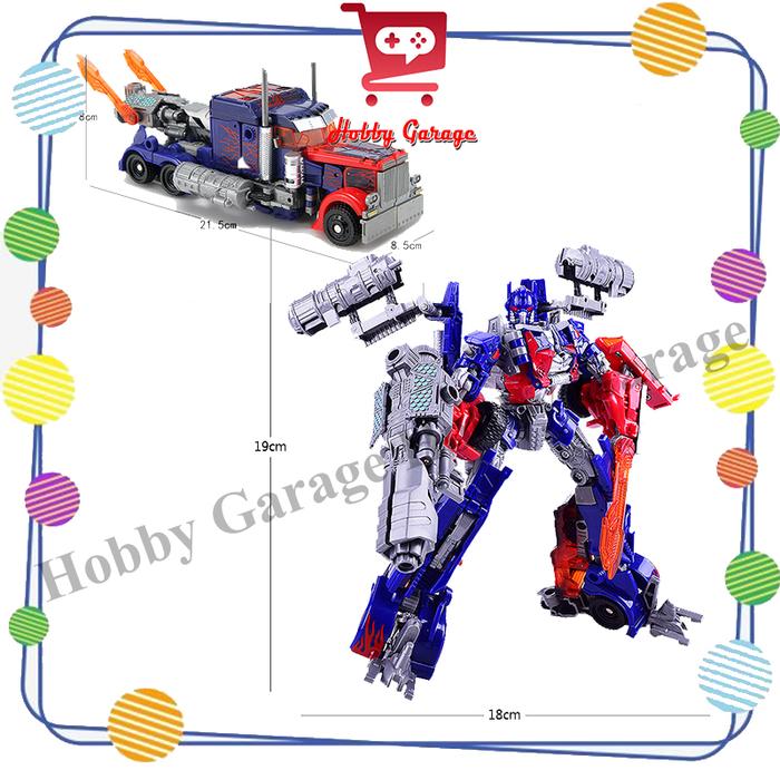 Gambar Mainan Transformers Deformation Figure Robot Optimus Prime Bumblebee - Optimus Prime dari Hobby Garage_NEW undefined Tokopedia