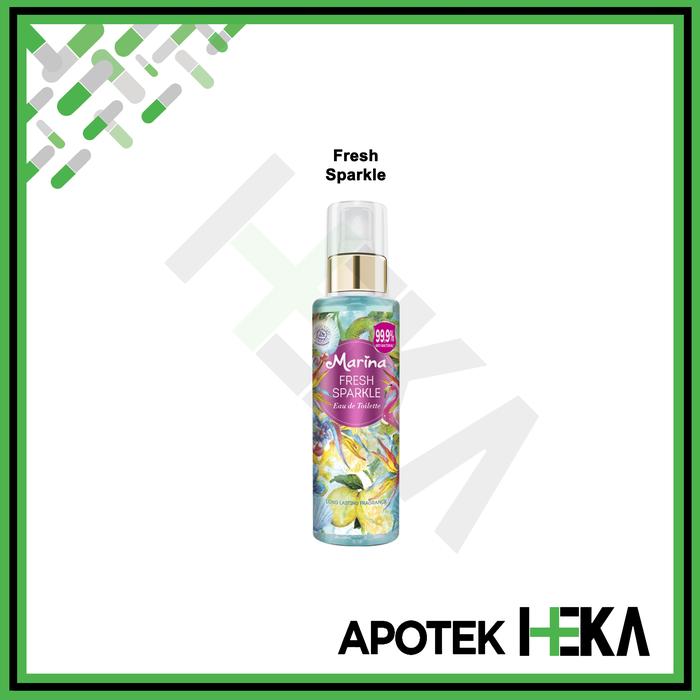 Gambar Marina Eau de Toilette 150 ml Parfum Cologne Anti Bacterial Long Last - Fresh Sparkle dari Apotek Heka Semarang undefined Tokopedia