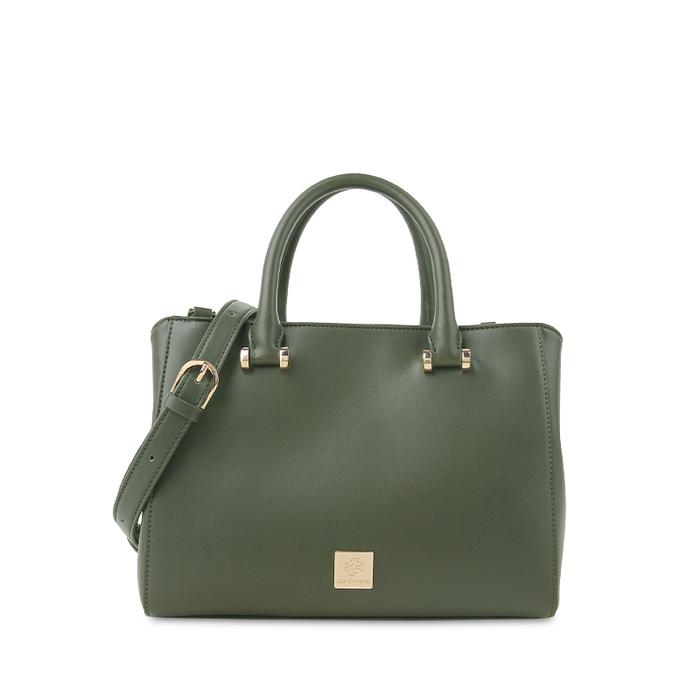 Gambar Tas Travel Les Catino Ny. Brooklyn Satchel-27 Solid - Olive Night dari Les Catino undefined Tokopedia