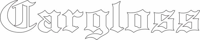 Gambar Stiker cutting logo cargloss, sticker cargloss - 10x2 putih dari stef31_shop undefined Tokopedia