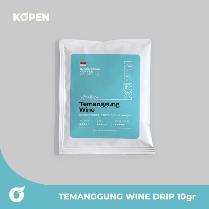 Gambar Drip Bag Coffee Sachet (Single Origin) | Kopi Drip Sachet Murah - Temanggung Wine dari Kopen Official undefined Tokopedia