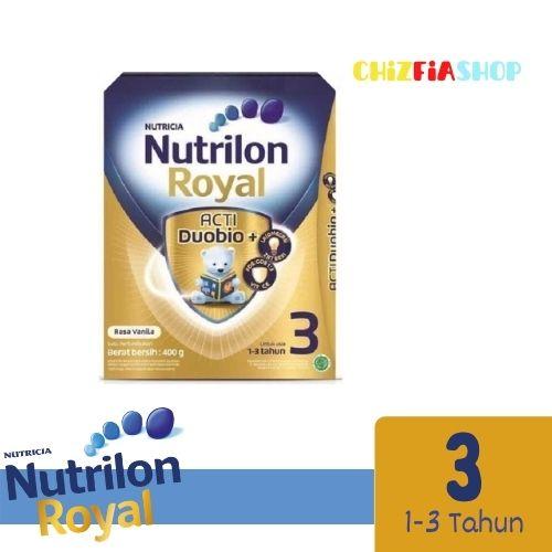 Gambar Nutrilon Royal 3 Vanilla 400 gr dari chizfiashop undefined Tokopedia