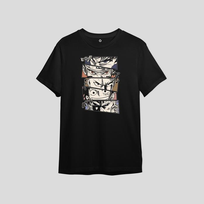 Goofy Anime A062214 - Black T-Shirt - S 