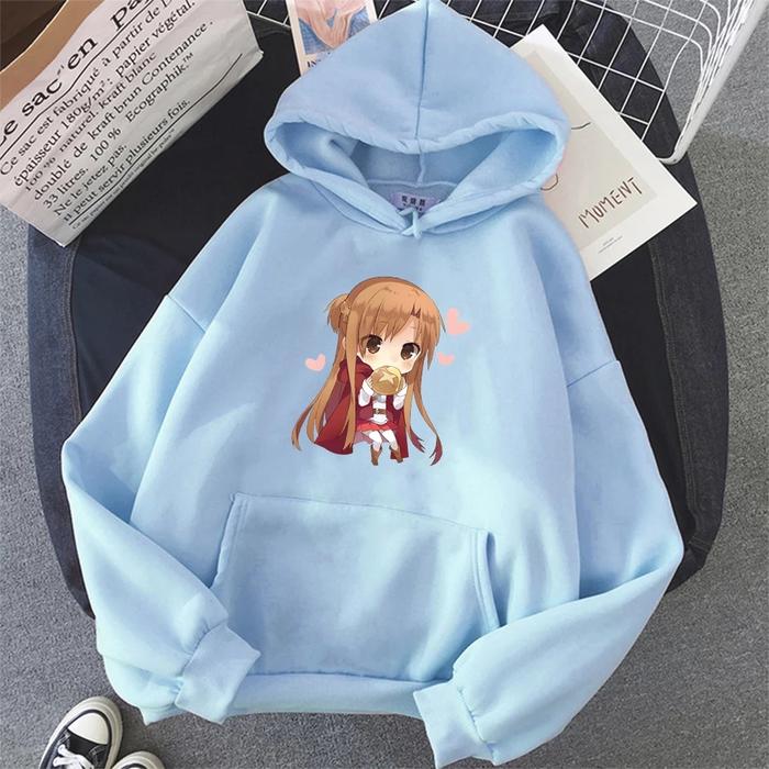 Jual Hoodie Anime sword art online asuna yuuki Reki kawahara