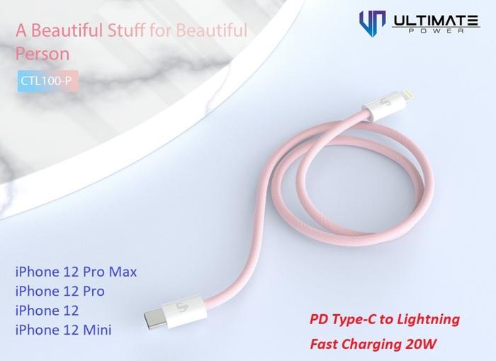 Promo Kabel Data Cable iPhone 12 Pro Max 12 Mini PD 20W ULTIMATE