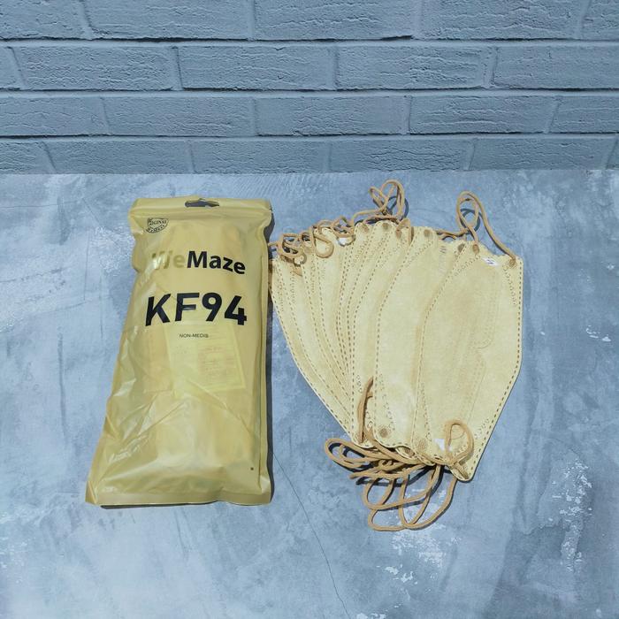 Gambar masker korea 3d kf94 warna pink-biru-merah-abu-ungu-oren-hot pink 10pc - coklat krem dari velvetshop undefined Tokopedia