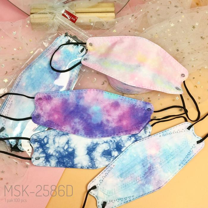 Gambar masker korea 3d kf94 warna pink-biru-merah-abu-ungu-oren-hot pink 10pc - kamino gradasi dari velvetshop undefined Tokopedia