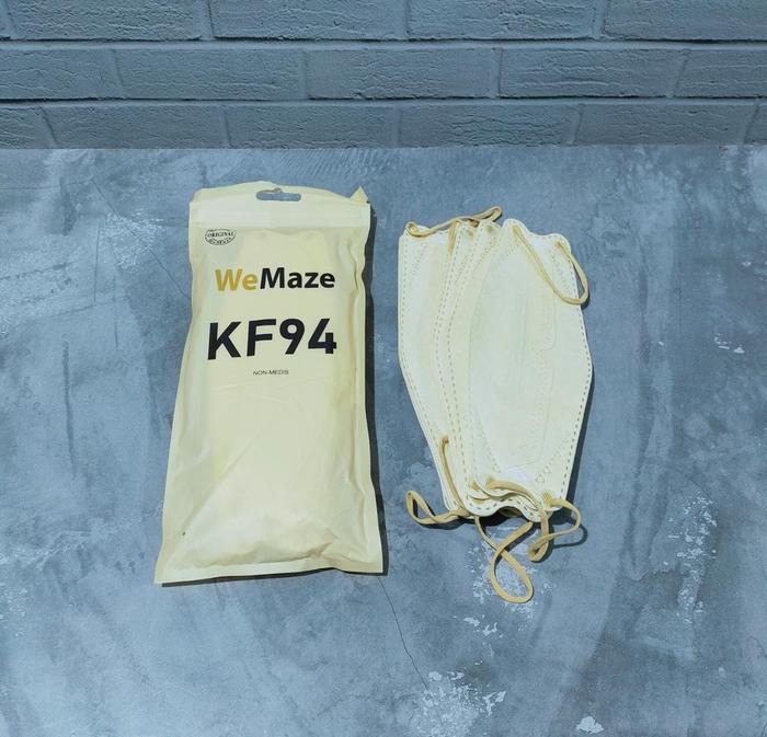 Gambar masker korea 3d kf94 warna pink-biru-merah-abu-ungu-oren-hot pink 10pc - rice yellow dari velvetshop undefined Tokopedia