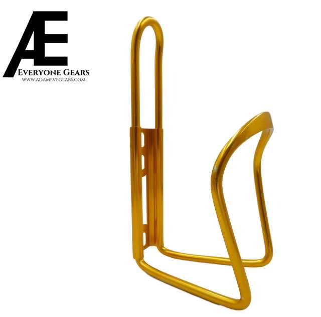 Gambar TEMPAT DUDUKAN BOTOL MINUM SEPEDA BOTTLE CAGE HOLDER ALUMINIUM - ALUMINIUM GOLD dari Adam Eve Gears undefined Tokopedia