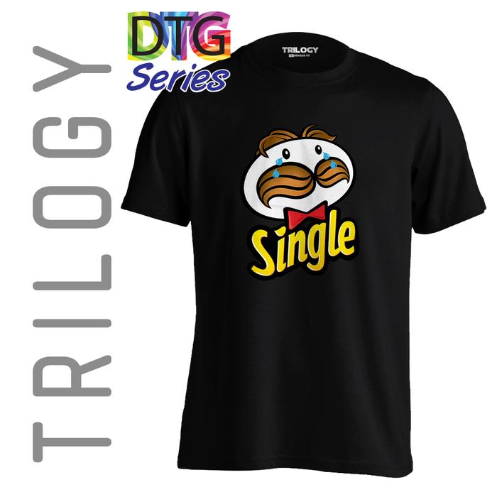 Gambar TRILOGY DTG 0714 - SINGLE - PRINGLES PARODY - Kaos Premium - Joke - Hitam, M dari TRILOGY WEAR undefined Tokopedia